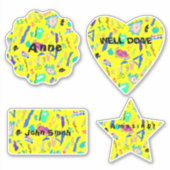 Persoonlijke duizeligheid Terug naar de Sticker va (Voorkant)