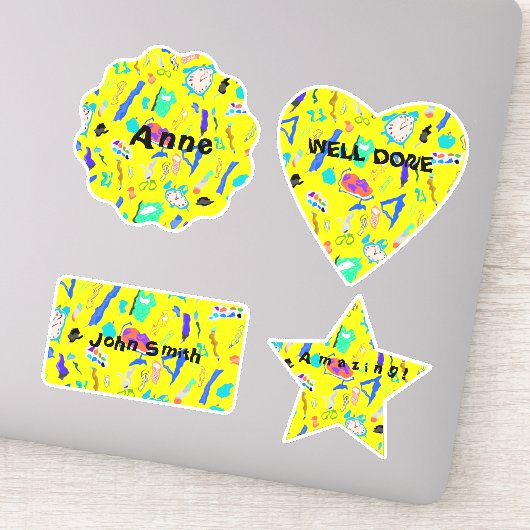Persoonlijke duizeligheid Terug naar de Sticker va (Detail)