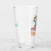 Persoonlijke Eat Drink & Wees dankbaar Glas (Rechts)