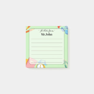 Persoonlijke "Een briefje van" docent Post-it noti Post-it® Notes