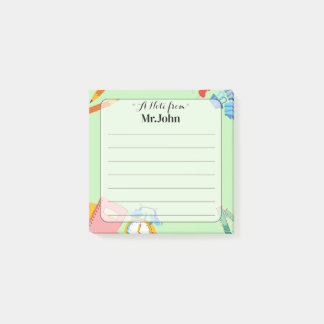 Persoonlijke "Een briefje van" docent Post-it noti Post-it® Notes