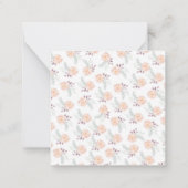 Persoonlijke eenhoorn cadeaubijlage notitiekaartje (Achterkant)