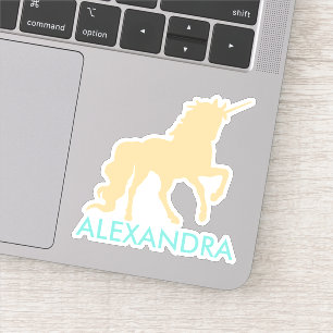Persoonlijke Eenhoorn Sticker