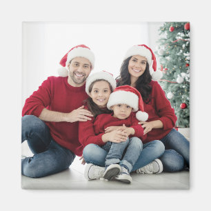 Persoonlijke Eenvoudige Familie Foto Magneet