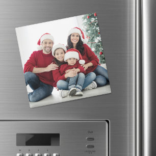 Persoonlijke Eenvoudige Familie Foto Magneet