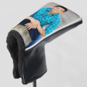 Persoonlijke Eenvoudige Foto Golfheadcover (3/4 voorkant)