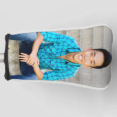 Persoonlijke Eenvoudige Foto Golfheadcover (Voorkant)