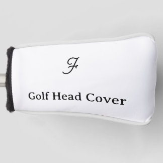 Persoonlijke eenvoudige golfhoescover op maat golfheadcover