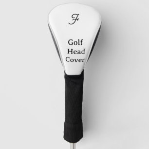 Persoonlijke eenvoudige golfhoescover op maat golfheadcover