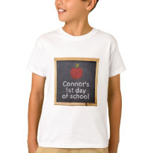 Persoonlijke eerste dag van het schoolbord