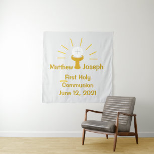 Persoonlijke Eerste Heilige Communie  Wandkleed
