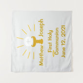 Persoonlijke Eerste Heilige Communie  Wandkleed (Voorkant)