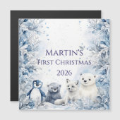 Persoonlijke eerste kerst van de baby (Voorkant / Achterkant)