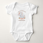 Persoonlijke Eerste Moederdag  Mama & Baby Naam Romper (Voorkant)