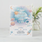 Persoonlijke eerste reis rond de verjaardag van de kaart (Staand voorkant)