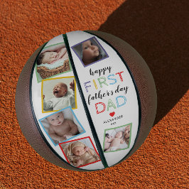 Persoonlijke eerste Vaderdag basketbal cadeau