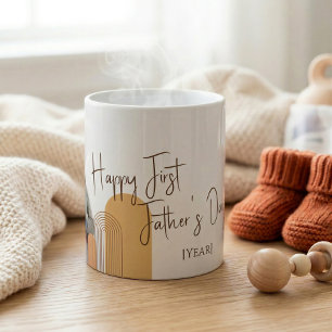 Persoonlijke Eerste Vaderdag Fotomok Cadeau Koffiemok