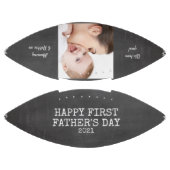 Persoonlijke eerste vaders Dag Chalkboard Foto American Football (Panelen)