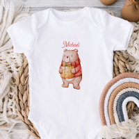 Persoonlijke eerste Valentijnsdag baby body