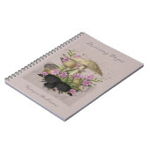 Persoonlijke egel en ephemera notitieboek (Linkerzijde)