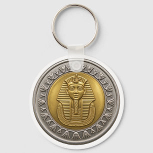 Persoonlijke Egyptische Farao Sleutelhanger Koni