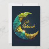 Persoonlijke Eid Mubarak Feestdagenkaart (Voorkant)