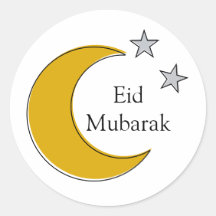 Persoonlijke Eid Mubarak-stickers