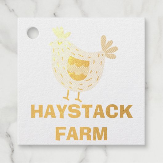 Persoonlijke eierdoos met boerderijnaam bedankjes labels (Voorkant)