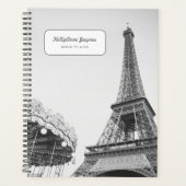 Persoonlijke Eiffeltoren Parijs 2027 Planner (Voorkant)
