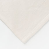 Persoonlijke Eigendom Van Naam – Varsity Stijl Maa Fleece Deken (Hoek)