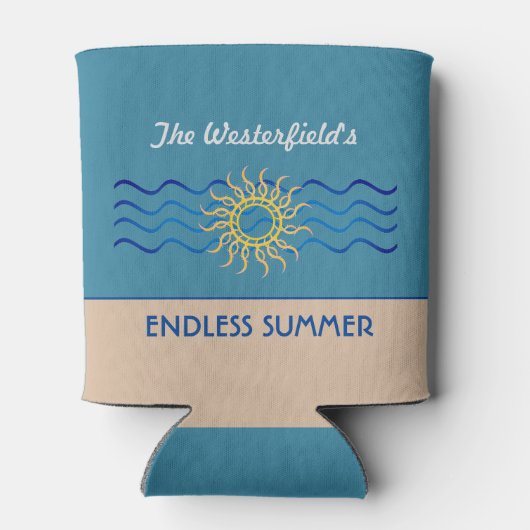 Persoonlijke eindeloze Koelbox van de zomer Blikjeskoeler (Achterkant)