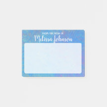 Persoonlijke Elegant Blue Marked Art