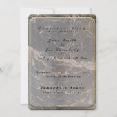 Persoonlijke Elegant Marble Kaart (Voorkant)