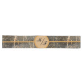Persoonlijke Elegant Marble Lange Tafelloper (Horizontaal)