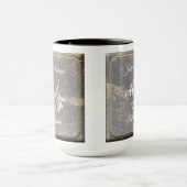 Persoonlijke Elegant Marble Mok (Midden)