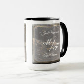 Persoonlijke Elegant Marble Mok (Voorkant rechts)