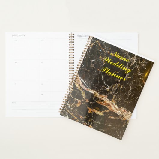 Persoonlijke Elegant Marble Planner (Display)