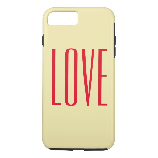 Persoonlijke Elegant Red Love Case-Mate iPhone Case (Achterkant)