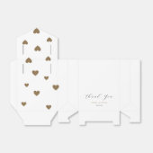 Persoonlijke Elegante Bedank Doos Bedankdoosjes (Uitgevouwen)