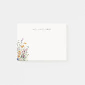 Persoonlijke Elegante Bloemstuk Post-it® Notes (Voorkant)