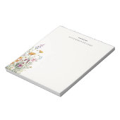 Persoonlijke Elegante Boho Chic Notitieblok (Linkerzijde)