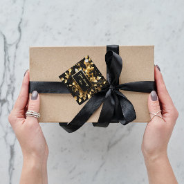 Persoonlijke Elegante Goud Bedankjes Labels