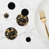 Persoonlijke Elegante Goud Confetti (Groep)