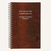 Persoonlijke Elegante Klassieke Oude Boek (Voorkant)