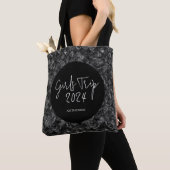 Persoonlijke Elegante Meiden Trip Nep Glitter Foli Tote Bag (Dichtbij)