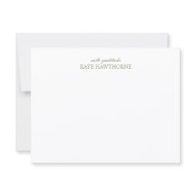 Persoonlijke Elegante Minimalistische Saliegroen G