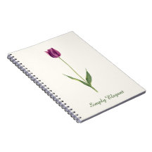 Persoonlijke Elegante Paarse Tulp