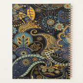Persoonlijke elegante paisley planner (Achterkant)