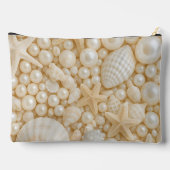 Persoonlijke Elegante Schelp en Parel Etui (Achterkant)