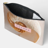 Persoonlijke Elegante Schelp Spiraal Kust- Etui (Open)